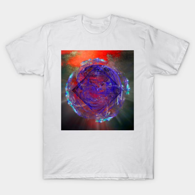 Portal to burning universe T-Shirt by hereswendy